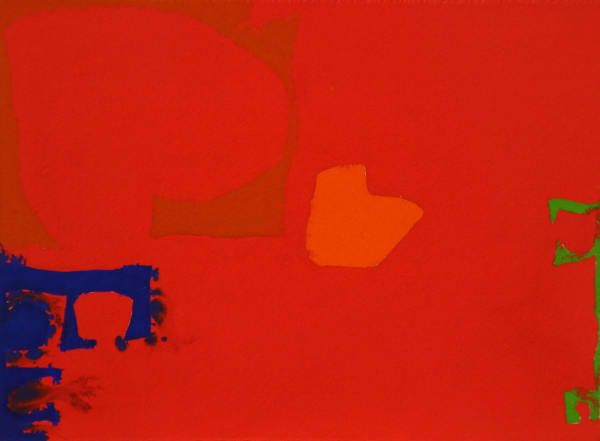 Patrick Heron, Ultramarine, Sienna, Orange and Emerald in Cadmium, 1970