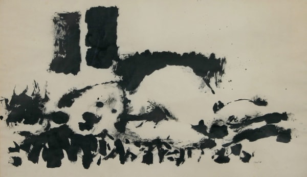 Michael Snow, Reclining Woman, 1955