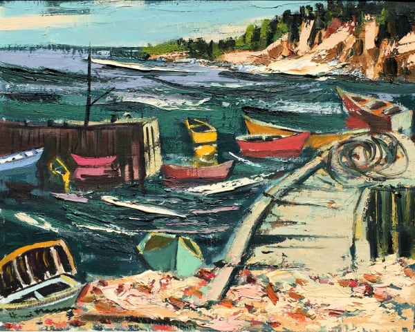 Henri Masson, Neils Harbour, Nova Scotia, 1965