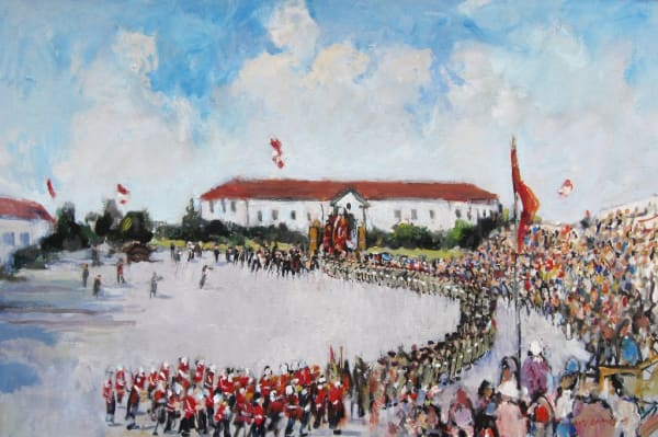 Molly Lamb Bobak, PPCLI 75th Anniversary, 1989