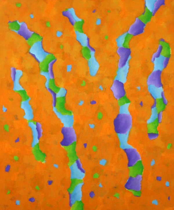 Gershon Iskowitz, Orange Painting, 1982