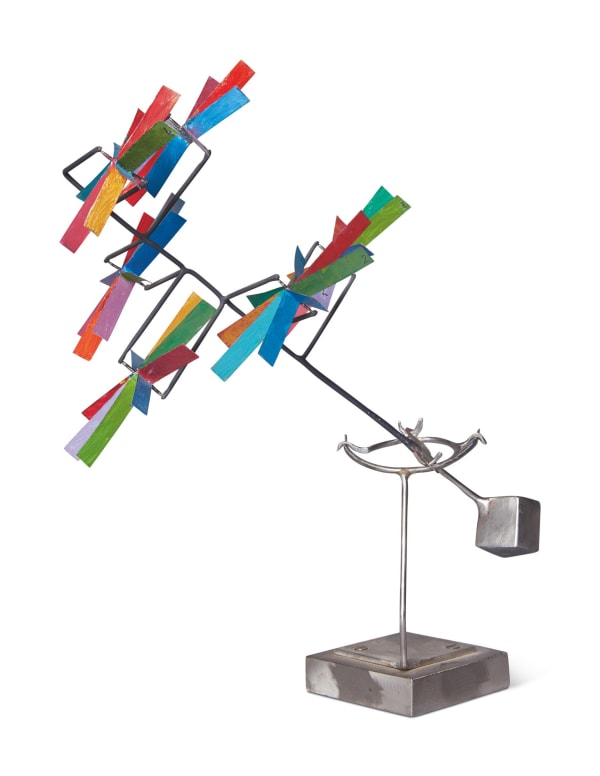 George Rickey, Six Roters One Cube, 1993