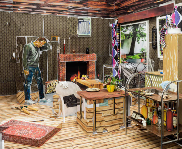 Georg Brückmann, The great fireplace room II, 2016