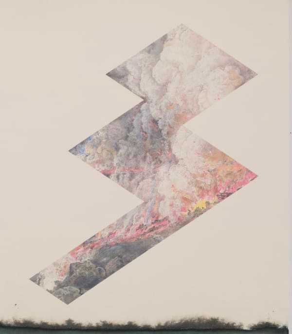 Myles Bennett, Eruption Vesuvius, 2021