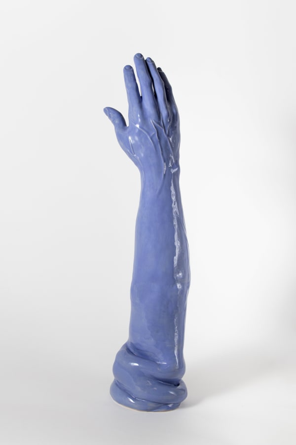 Antonino De Caro, Hand series Blue, 2023