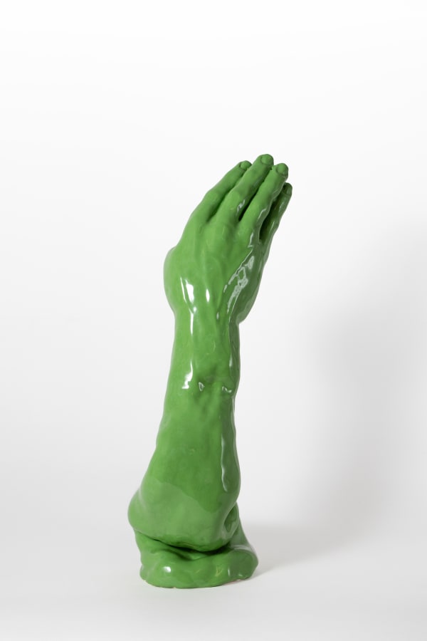 Antonino De Caro, Hand series Green, 2023