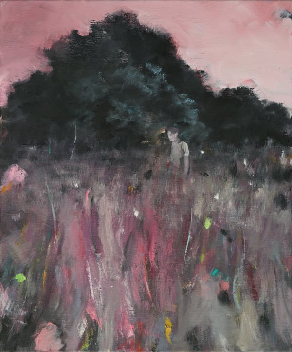 Enrico Freitag, Painter on his way to work 3, 2024