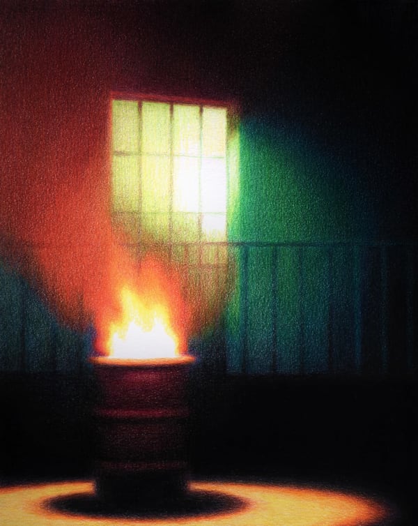 Steffen Kern, Barrel and Window, 2025