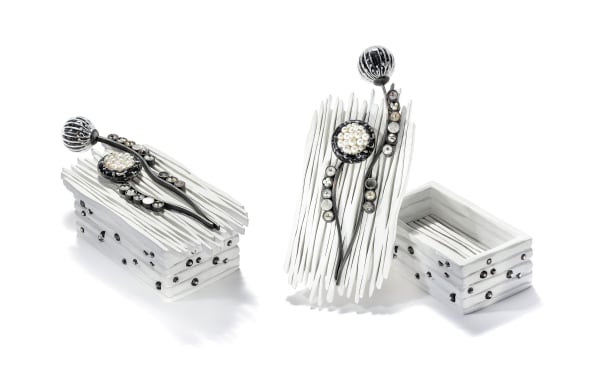 Jed Green, White Flag Brooch Box, 2025