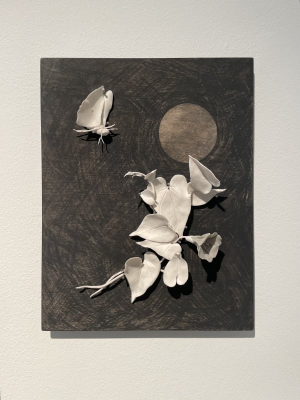 Katie Spragg, Moonflower and Flying Moth, 2021-24