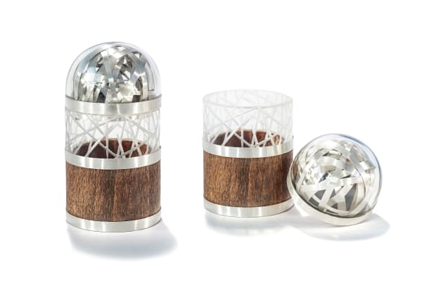 Jed Green, Silver Ribbon Brooch Box, 2023