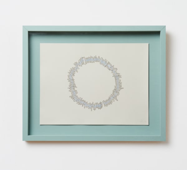 Bridget Harvey, Shard Ring (Drawing), 2026