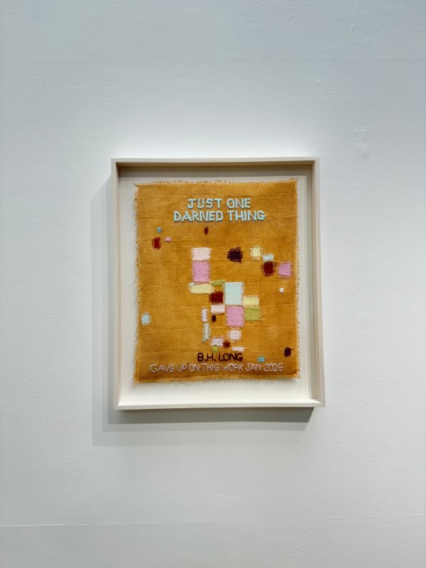 Barbara Long, One darned thing.... 3, 2025