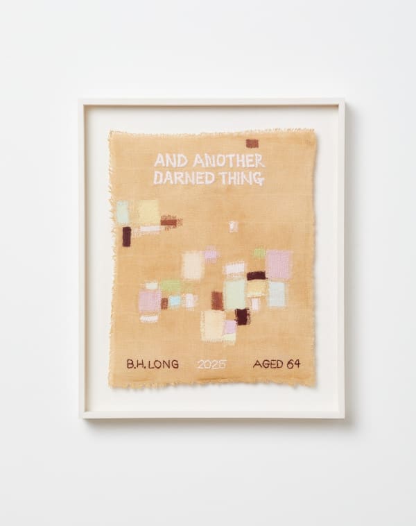 Barbara Long, One darned thing.... 1, 2025