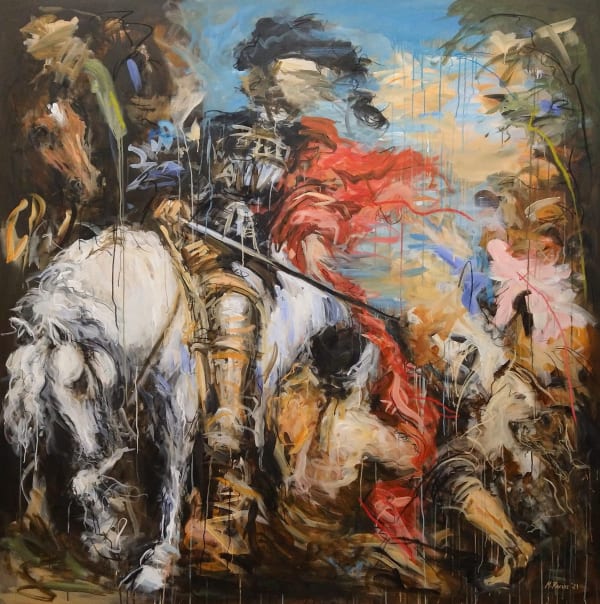 Mandy Racine, Dividing the cloak, 2021