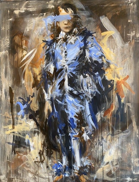 Mandy Racine, Blue Boy - After Gainsborough , 2020
