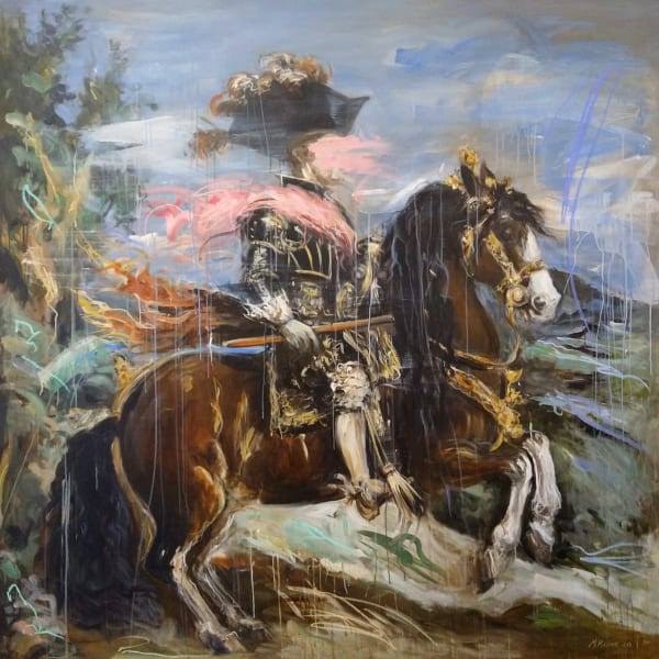 Mandy Racine, Philip IV on Horseback, 2020