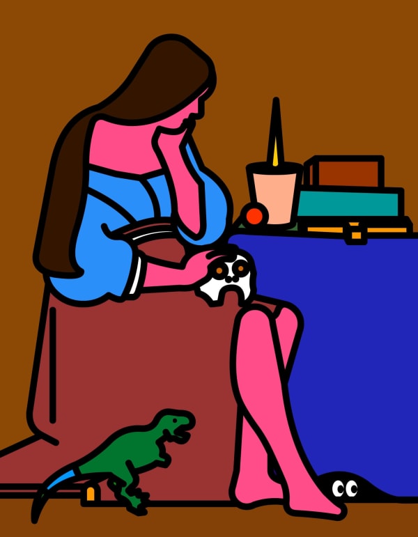 Zhang Xinyi, A Room of Her Own, 2022