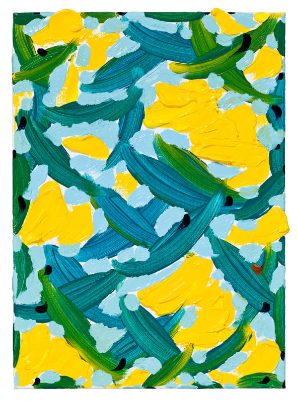 Meeyoung Kim, Cerulean Leaves, 2024