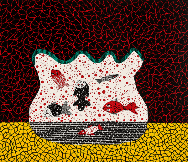 Yayoi Kusama, Goldfish Bowl, 1984