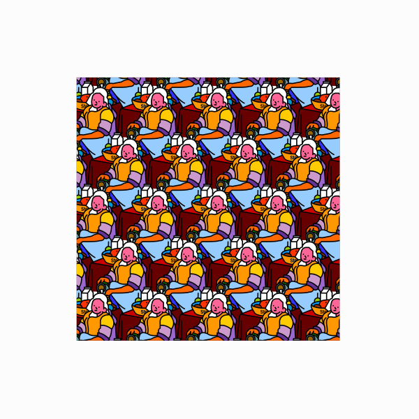 Zhang Xinyi, Icon sketch 50-26, 2022