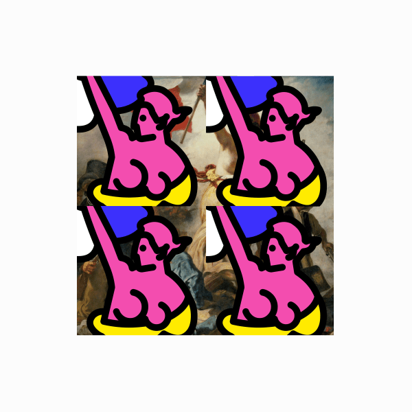 Zhang Xinyi, Icon sketch 50-23, 2016