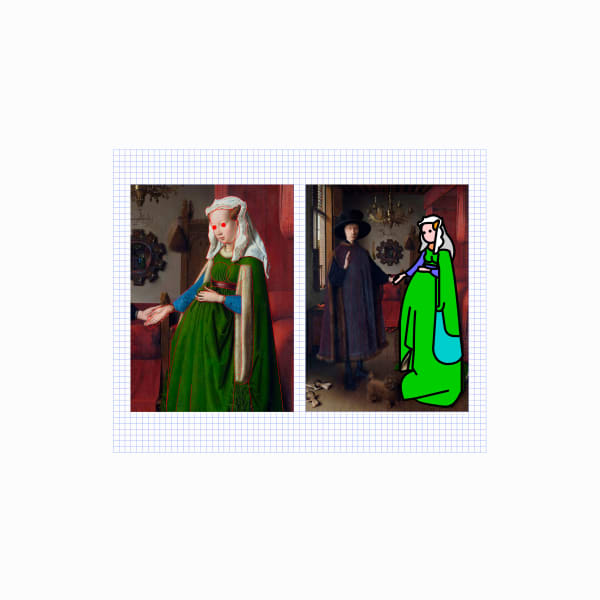 Zhang Xinyi, Icon sketch 50-8, 2016