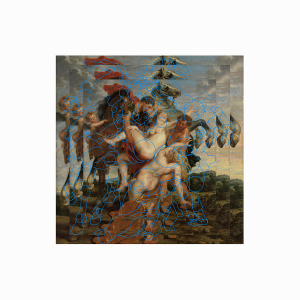 Zhang Xinyi, Icon sketch 50-13, 2023