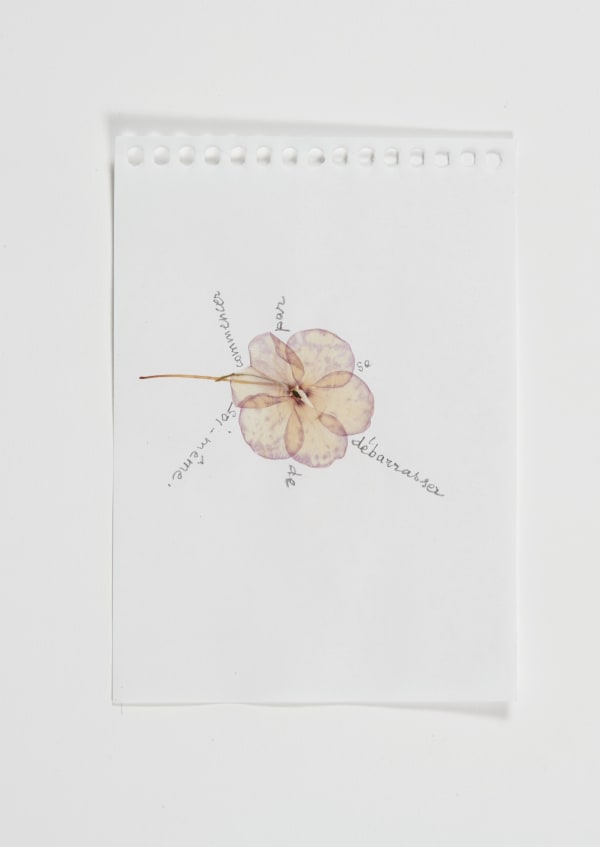 Sabine Monirys, Commencer par se débarrasser de soi-même,