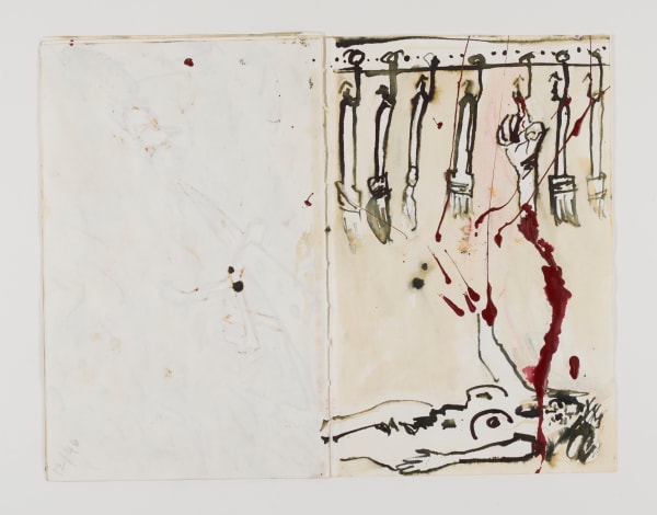 Sabine Monirys The sketchbooks 21,5 X 27