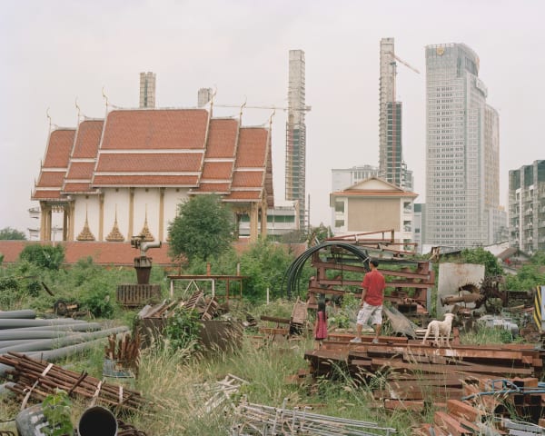 Lek Kiatsirikajorn, Wachira Tonheng and His Daughter From Chachoengsao Province, Rama 3, Bangkok, 2012