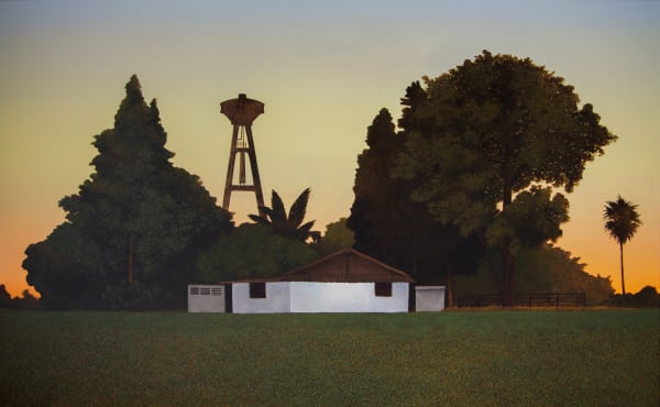 Vacharanont Sinvaravatn, ชนบทยามเย็น Countryside in the evening, 2021