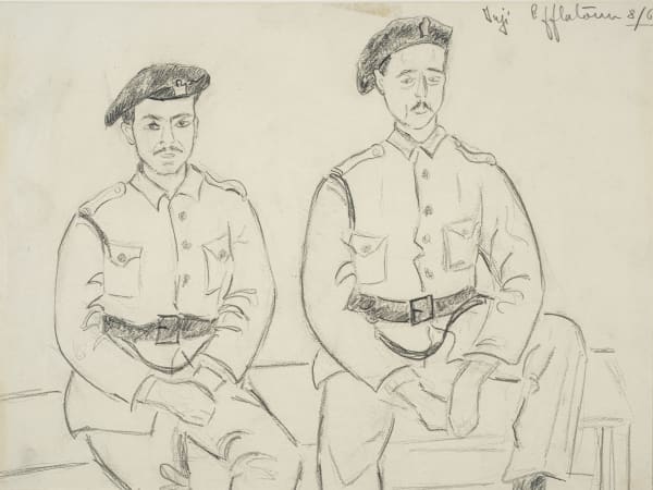 Seated Officers