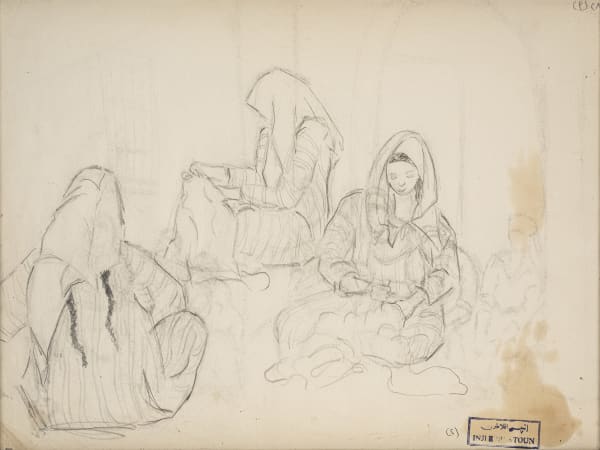 Inmates Knitting II (double face)