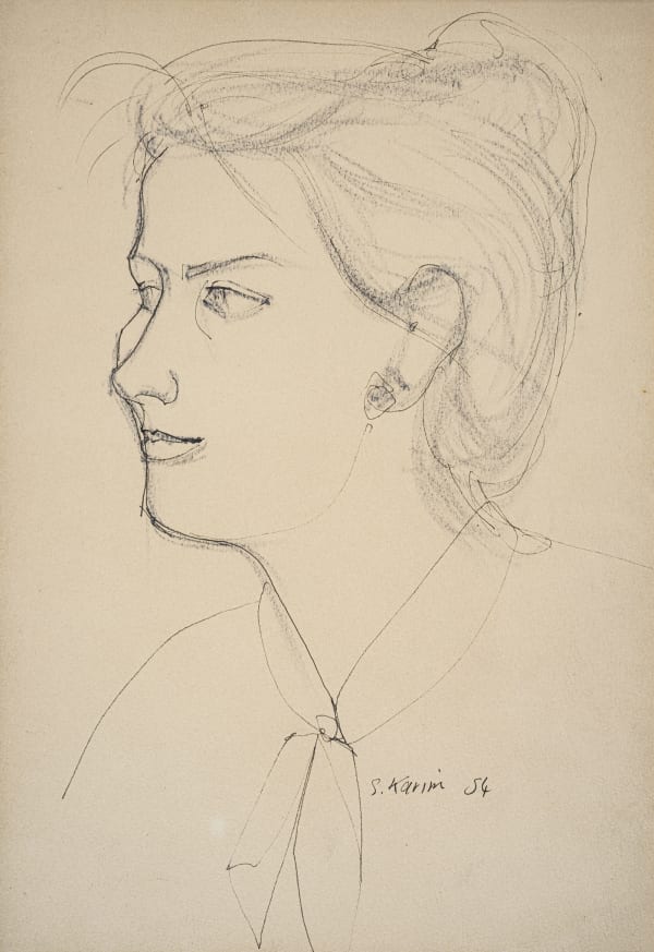 Profile of Artist's Wife