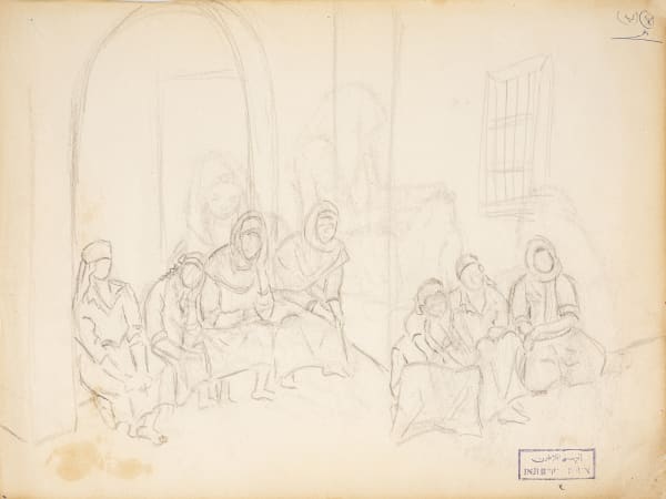 Prisoners in Yard (double face)