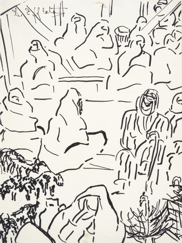 Seated Villagers