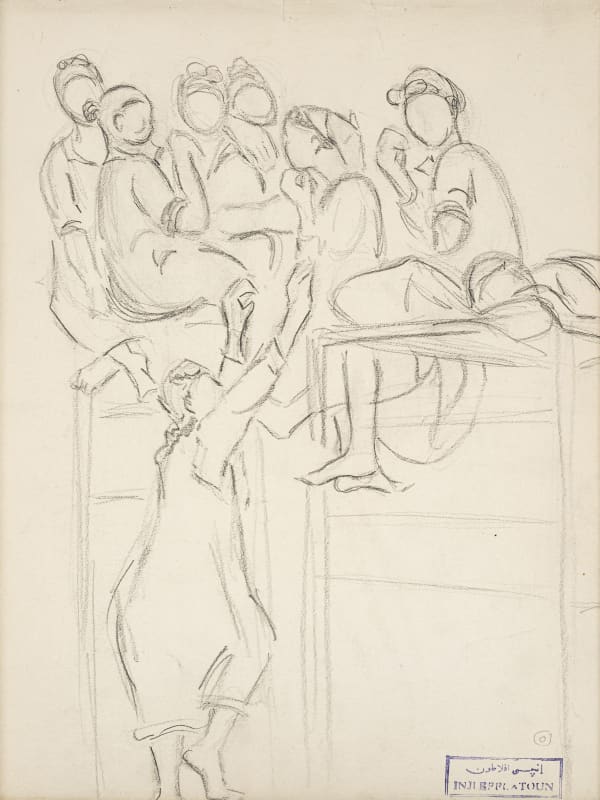 Inmates in Bedroom III (double face)