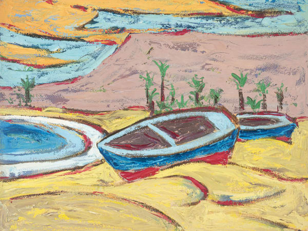 Boats on Shore I