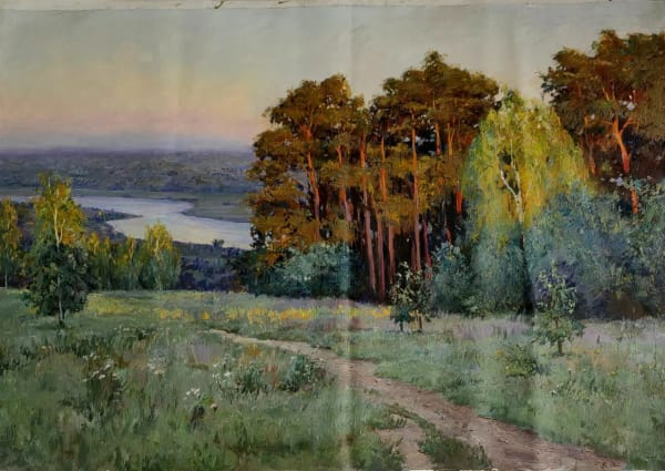 Oil on canvas 120*80cm Kamol Rahmono