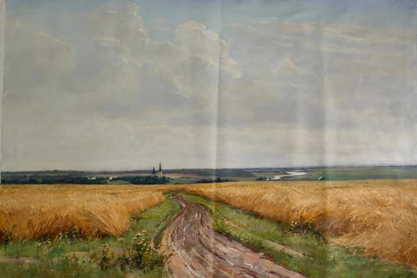Oil on canvas 120*80cm Kamol Rahmono