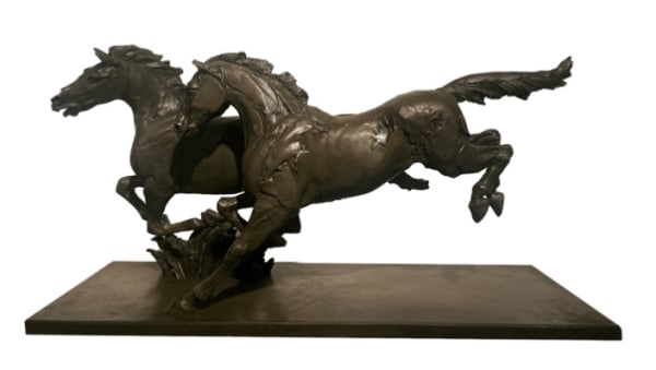 Pair Horses Sculpture Series, 2024
