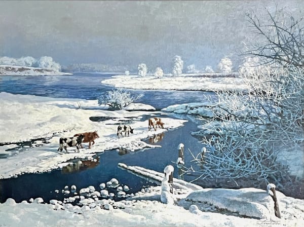 Oil on canvas 129*96cm István Kovács