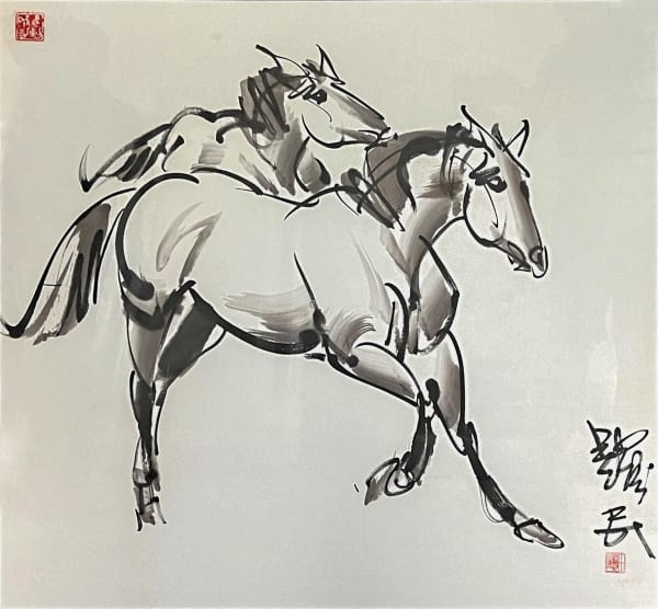 Twin Steeds Series III: Chasing the Light, 2024