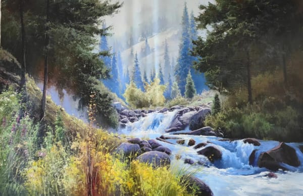 Oil on canvas 120*80cm Farid Khamidov