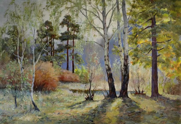 Oil on canvas 120*80cm Kamol Rahmono