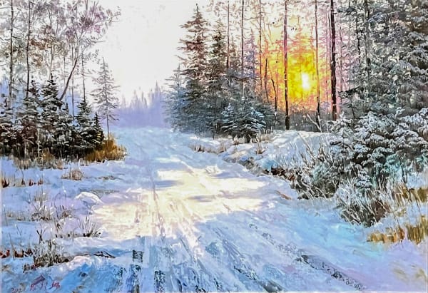 Oil on canvas 89*59cm István Kovács