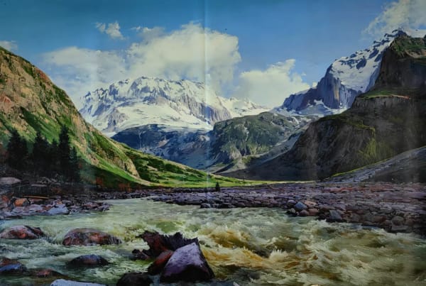 Oil on canvas 120*80cm Farid Khamidov