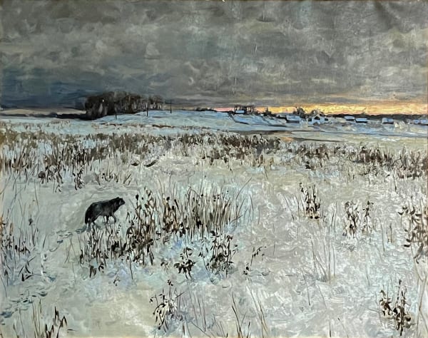 Oil on canvas 80*64cm István Kovács