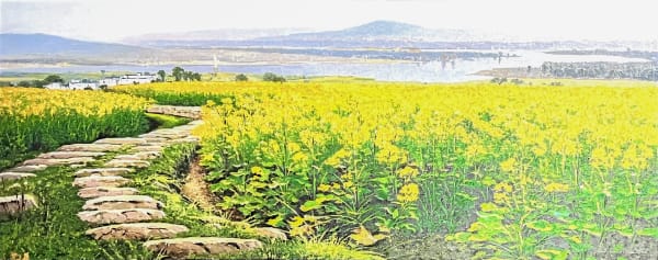 Oil on canvas 179*71cm István Kovács